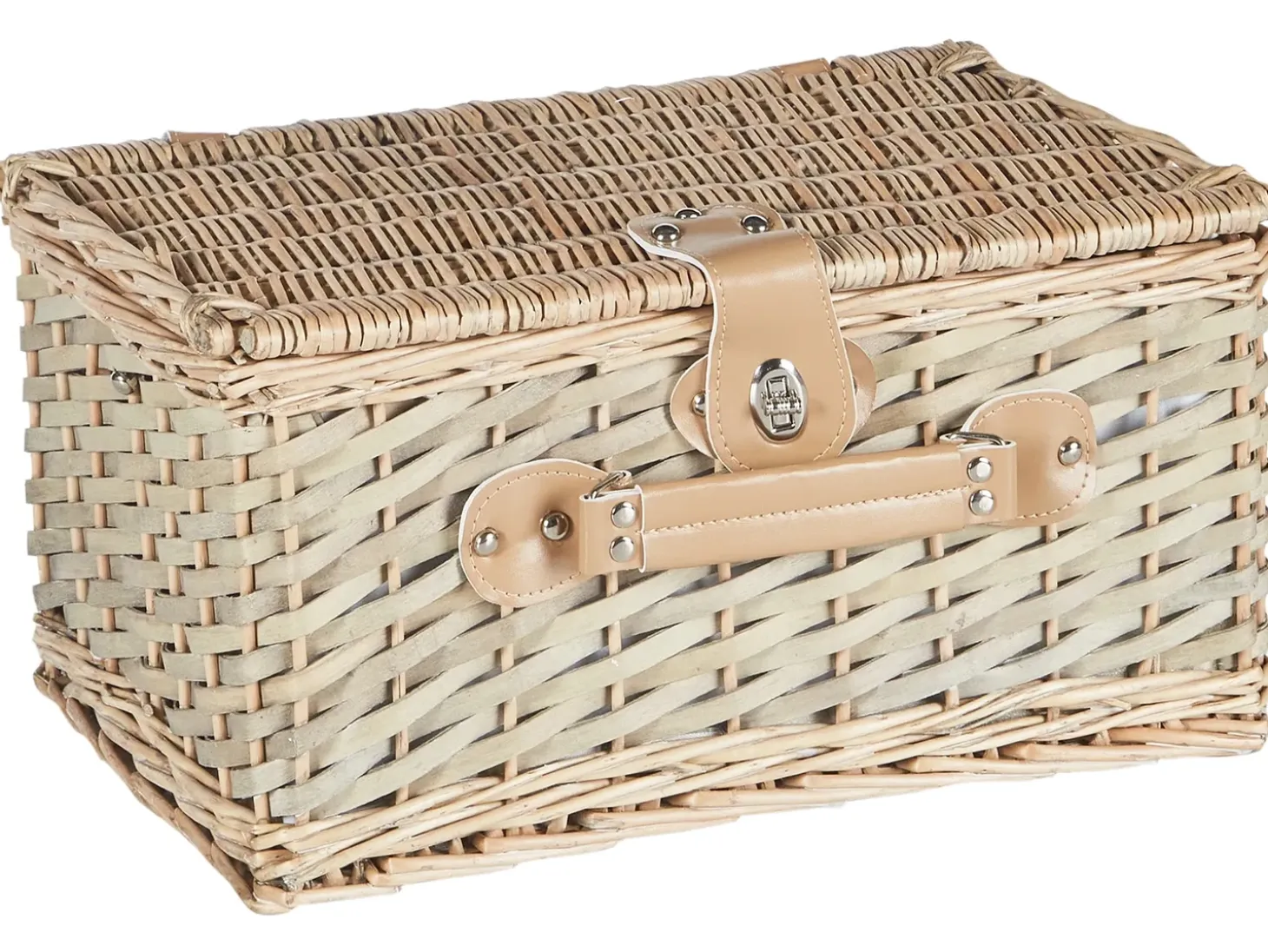Picnic-kurv CLEMENTINE Flet Naturlig