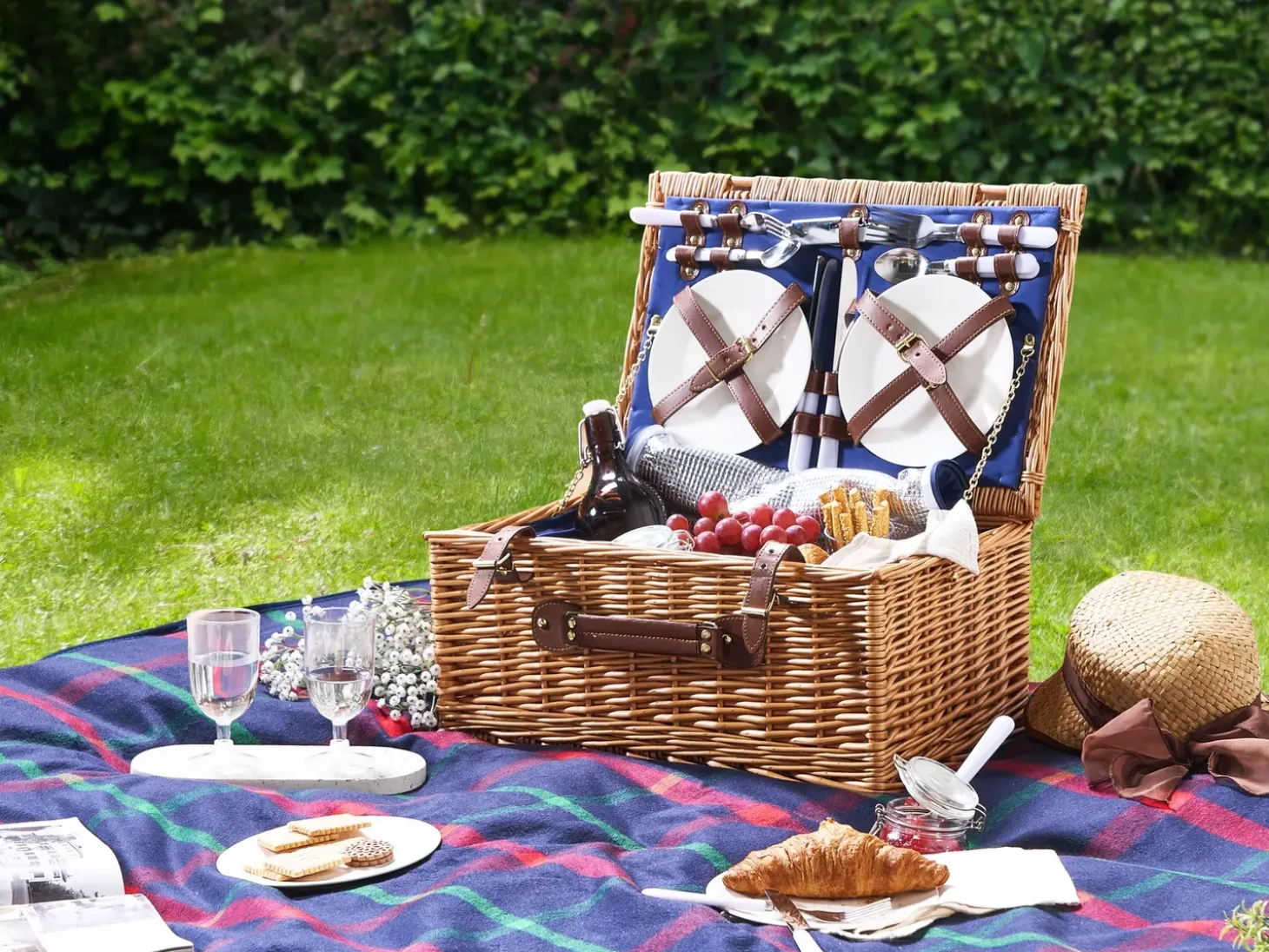 Picnic-kurv CREPES Træ Brun