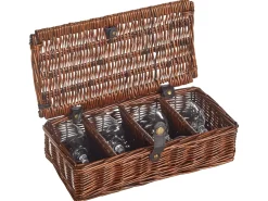 Picnic-kurv PRUNEAU Flet Brun