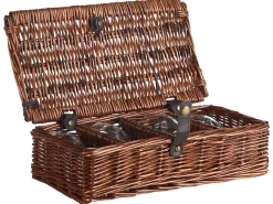 Picnic-kurv PRUNEAU Flet Brun