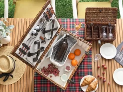 Picnic-kurv PRUNEAU Flet Brun