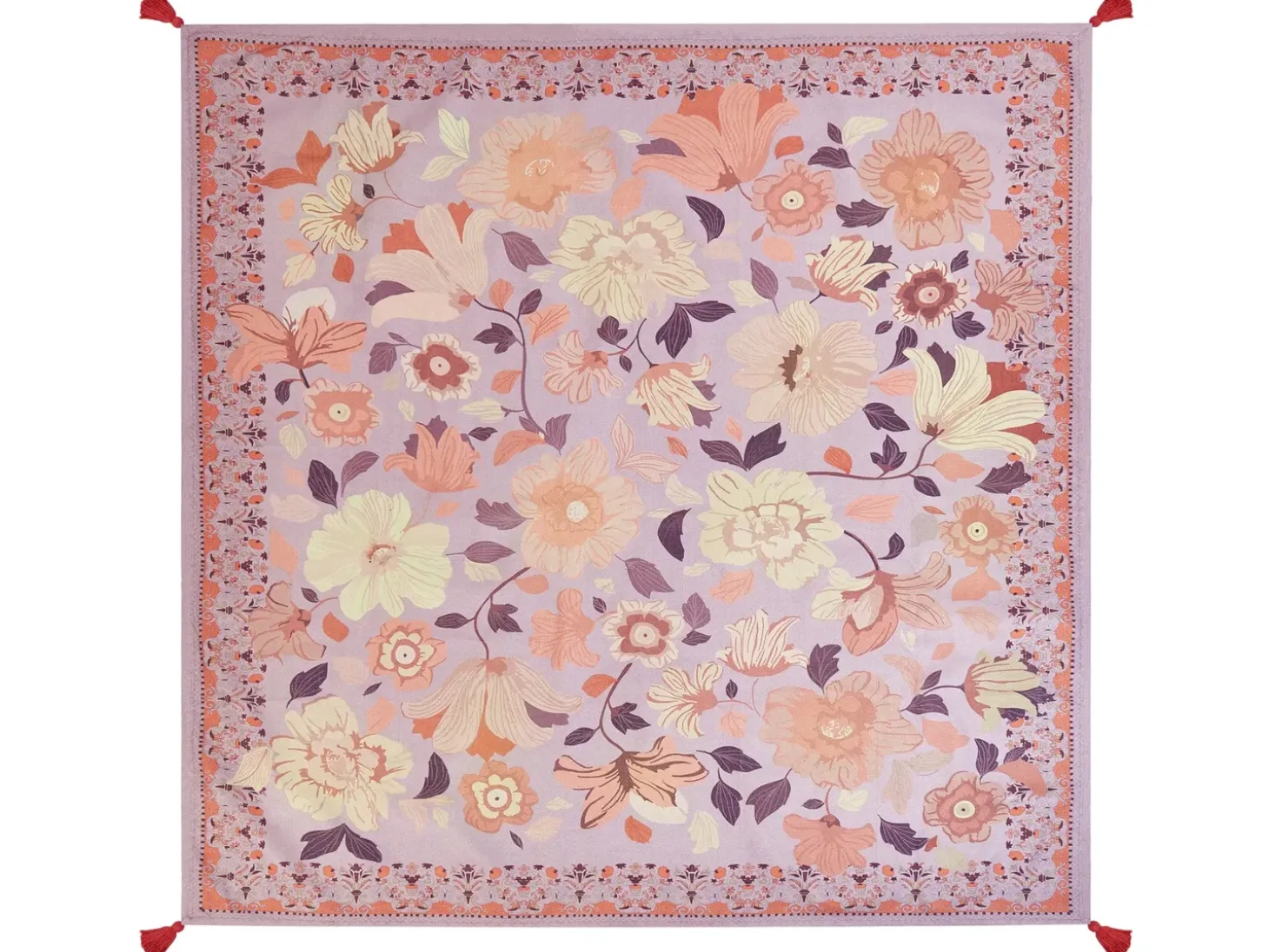 Picnic tæppe TUFKI 200 x 200 cm Purpur
