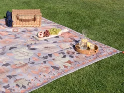 Picnic tæppe TUFKI 200 x 200 cm Purpur