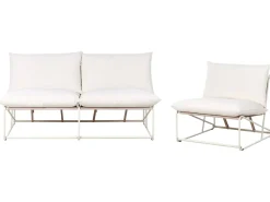 PICO 3 personers havesofasæt Lys Beige Metal