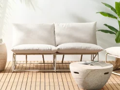 PICO 3 personers havesofasæt Lys Beige Metal