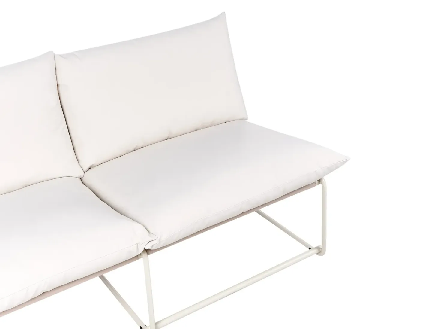 PICO 3 personers havesofasæt Lys Beige Metal