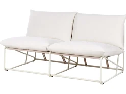 PICO 3 personers havesofasæt Lys Beige Metal
