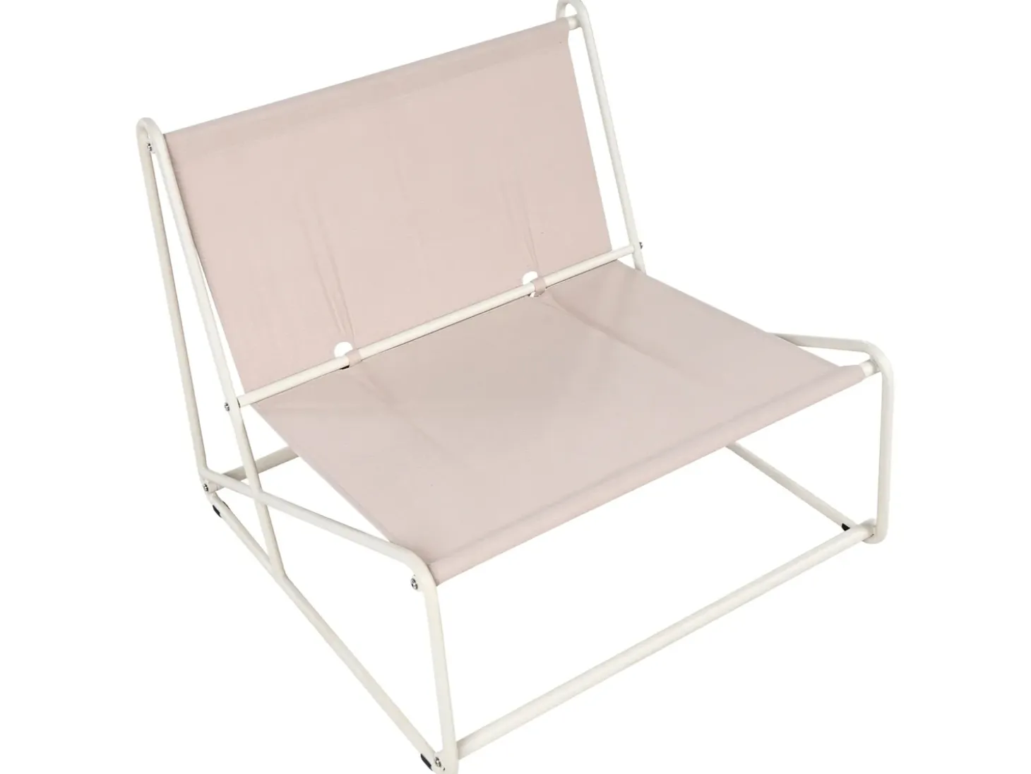PICO 3 personers havesofasæt Lys Beige Metal
