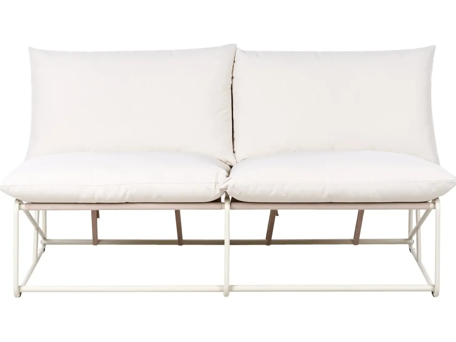 PICO 3 personers havesofasæt Lys Beige Metal
