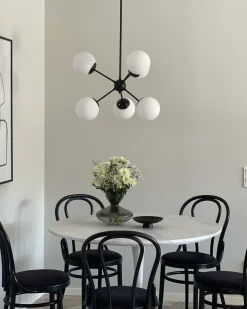 Plafond ADAWRO Metal Sort/hvid