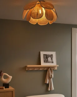 Plafond CHIREDZI Rattan Naturlig