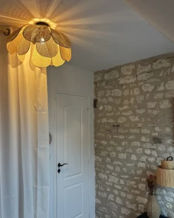 Plafond CHIREDZI Rattan Naturlig