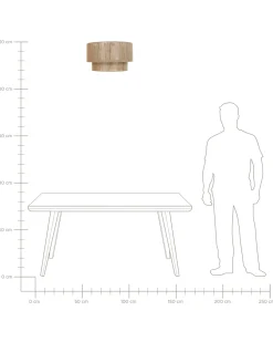 Plafond DORING Jute Naturlig
