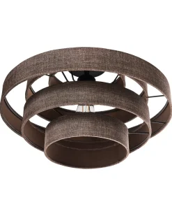Plafond EREBATO Hør Brun