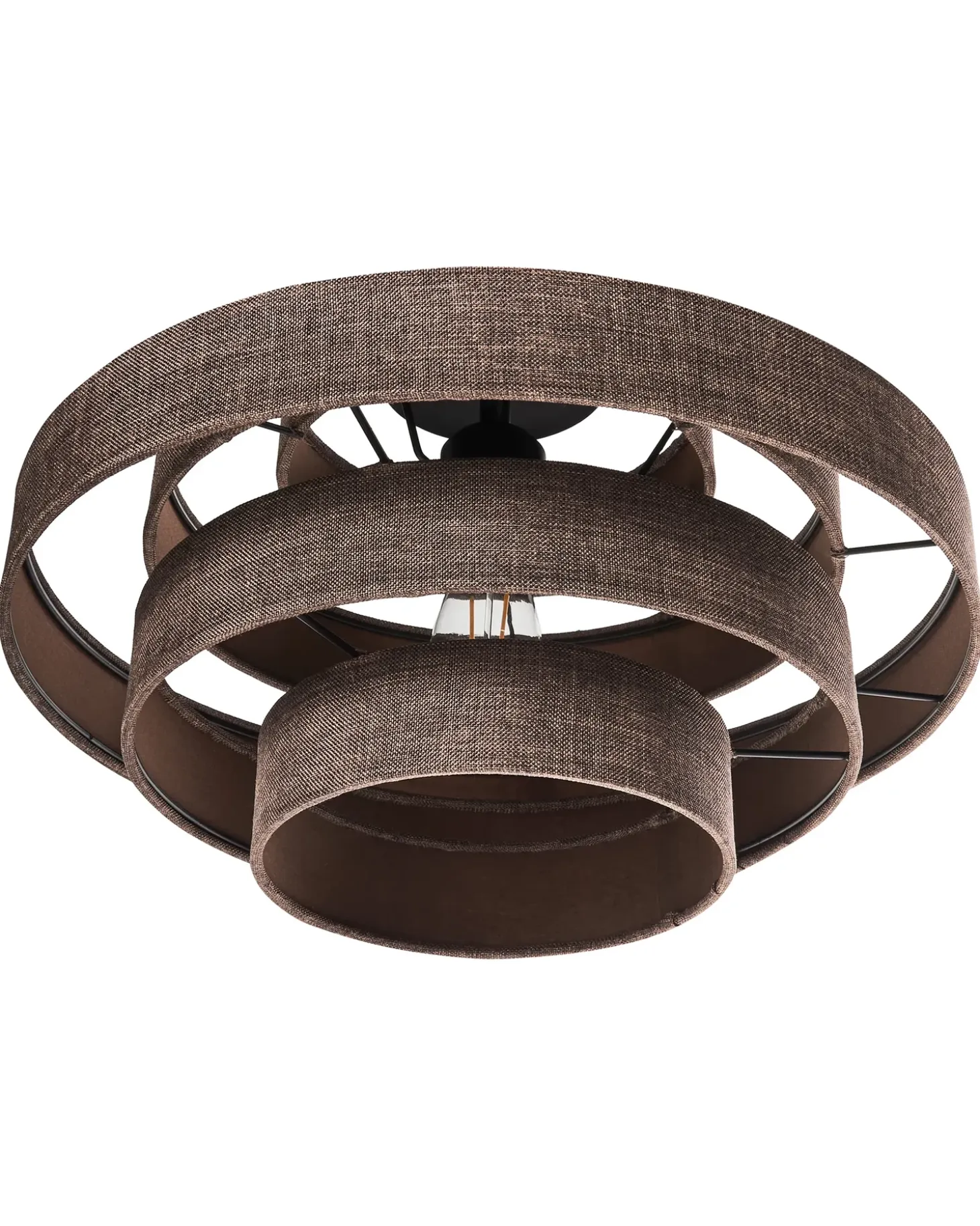 Plafond EREBATO Hør Brun