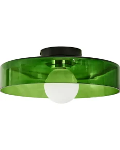 Plafond LUGUSE Glas Grøn