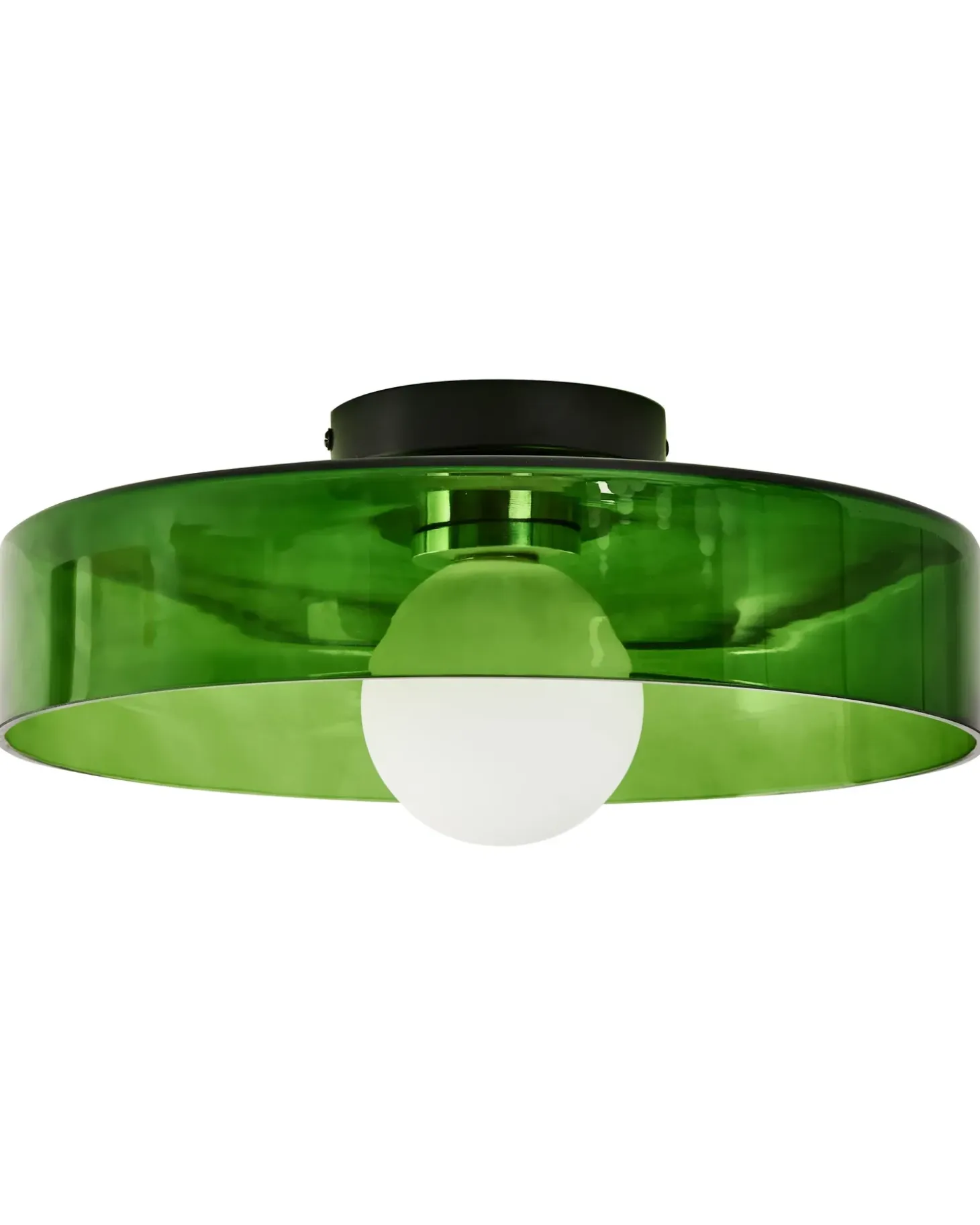 Plafond LUGUSE Glas Grøn