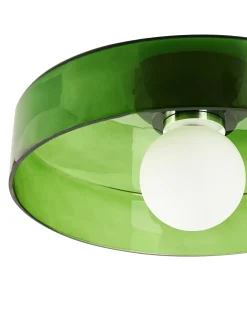 Plafond LUGUSE Glas Grøn
