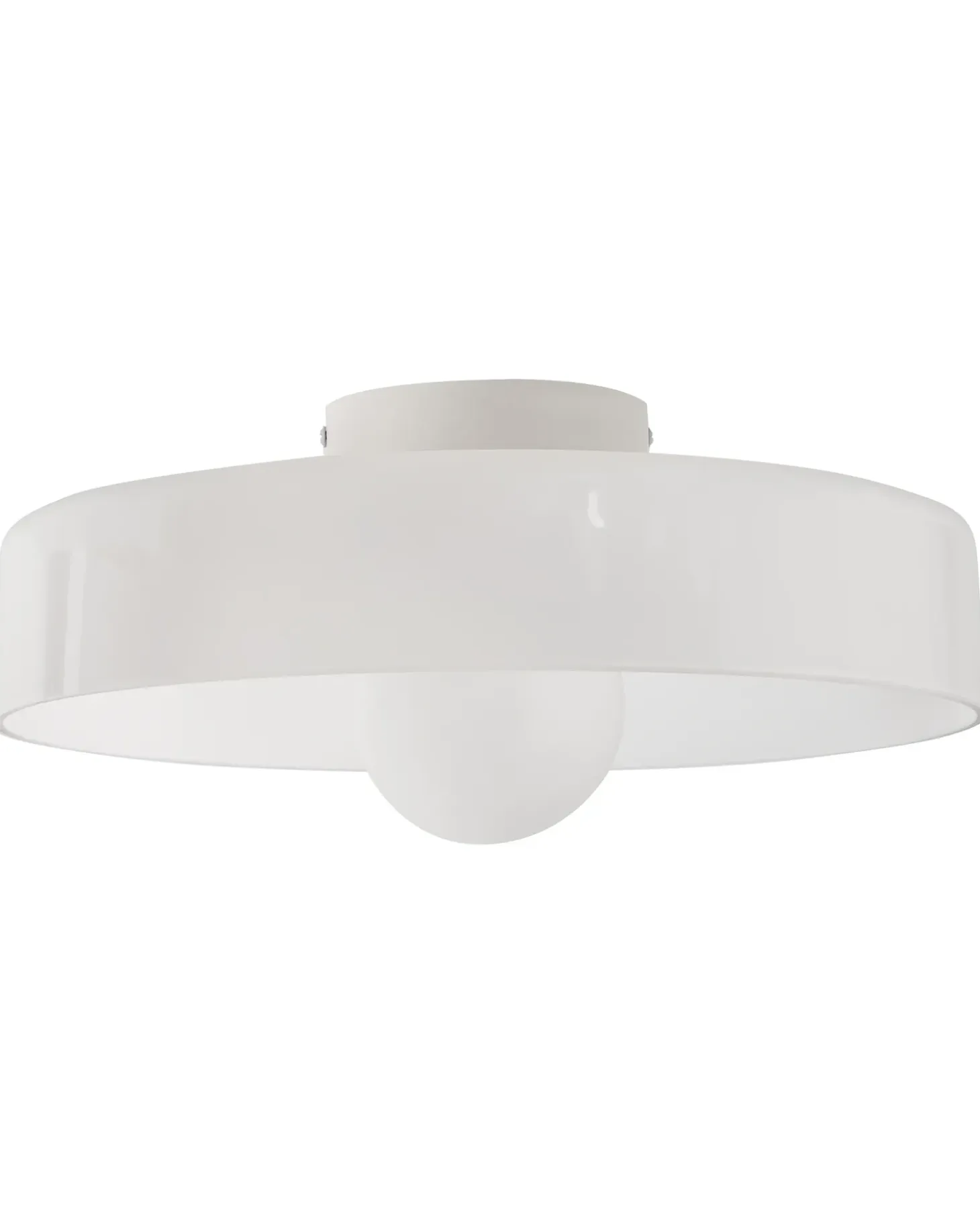 Plafond LUGUSE Glas Hvid