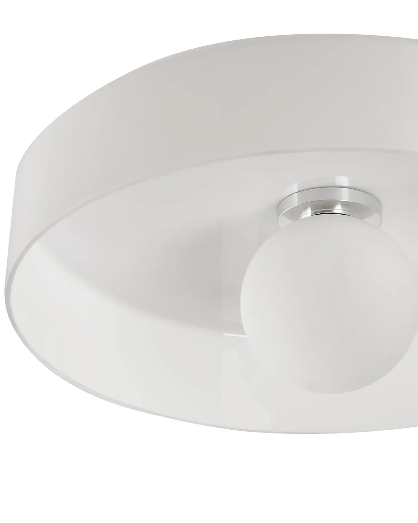 Plafond LUGUSE Glas Hvid