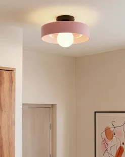 Plafond LUGUSE Glas Lyserød