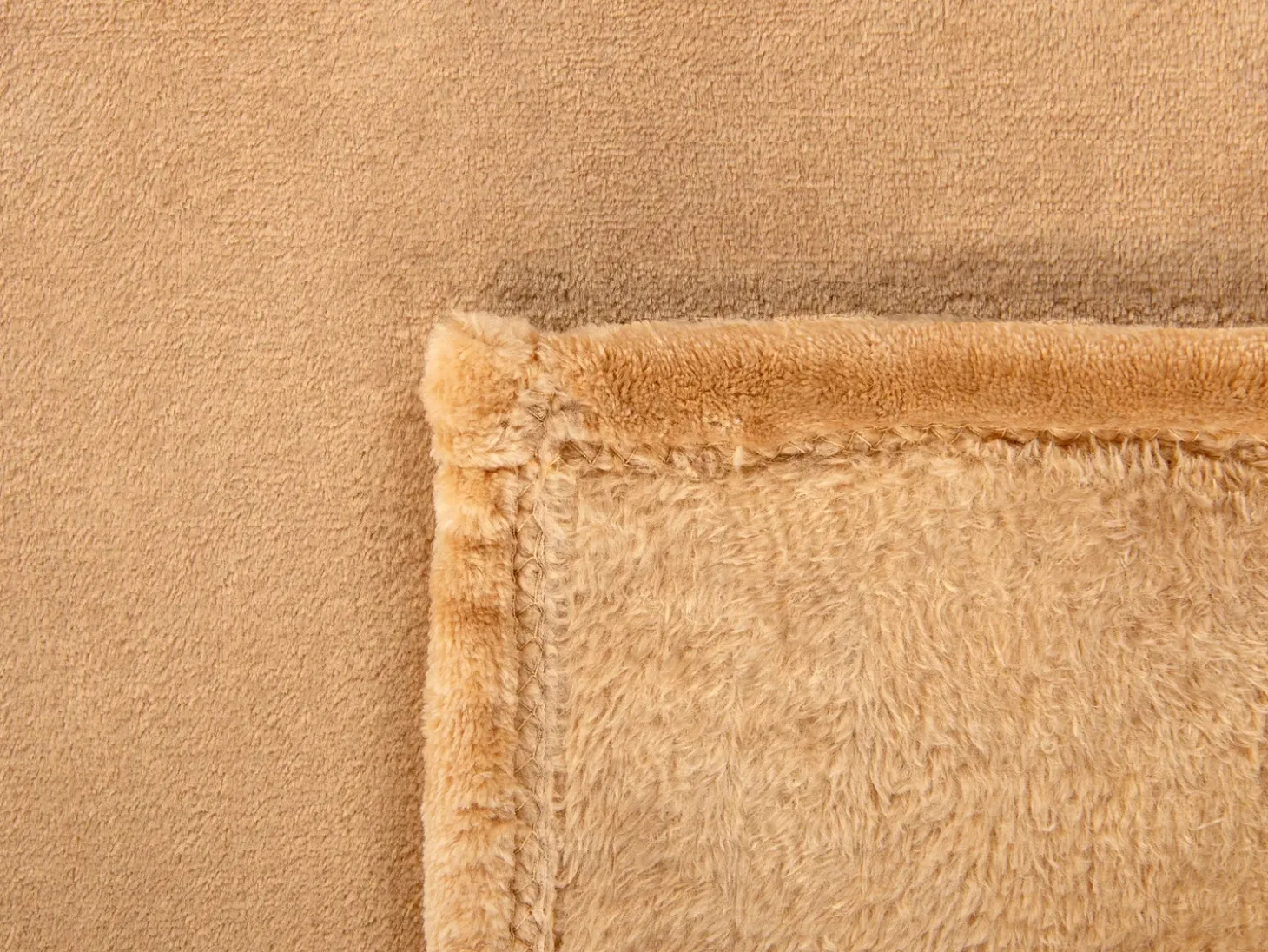 Plaid BAYBURT 200 x 220 cm Sand Beige