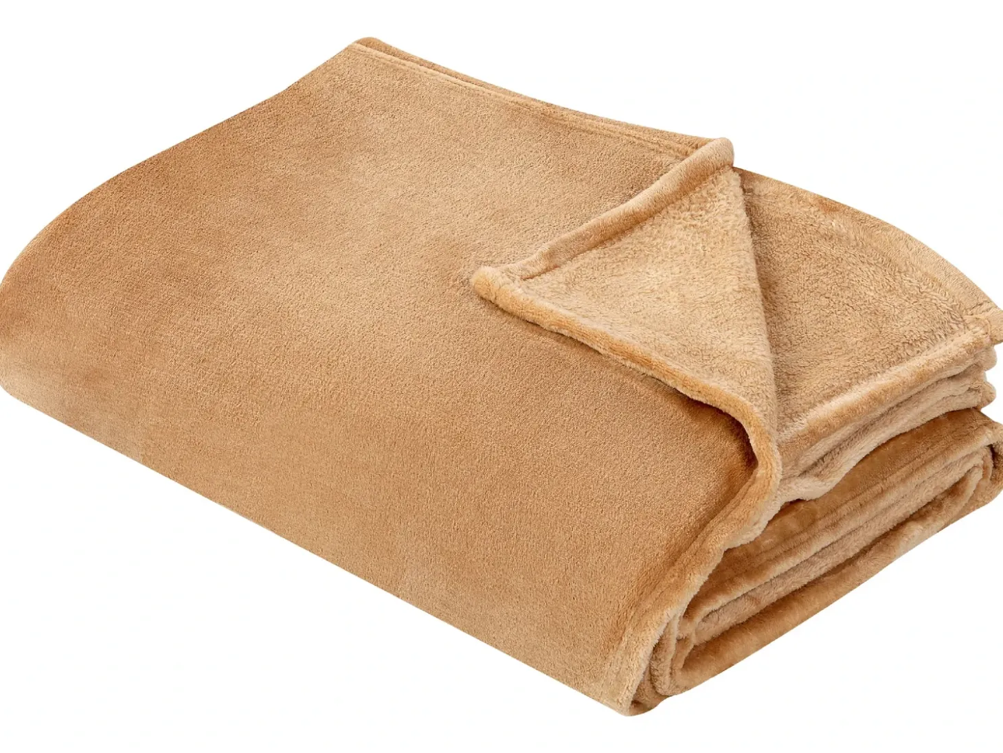 Plaid BAYBURT 200 x 220 cm Sand Beige