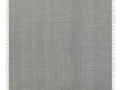 Plaid CHYAMA Bomuld 220 x 240 cm Sort