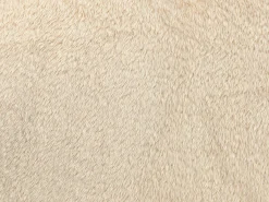 Plaid NAMDU 125 x 150 cm Lys Beige