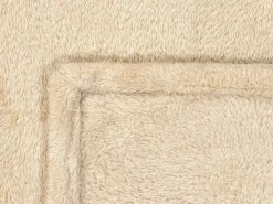 Plaid NAMDU 125 x 150 cm Lys Beige