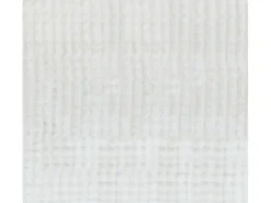 Plaid SALKA Kunstig pels 200 x 220 cm Hvid
