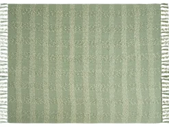 Plaid VELLA 220 x 240 cm Grøn