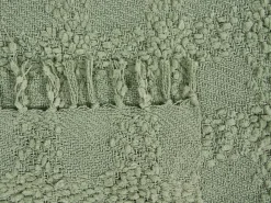 Plaid VELLA 220 x 240 cm Grøn