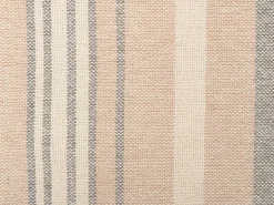 Plaid YARSELI Bomuld 130 x 170 cm Beige