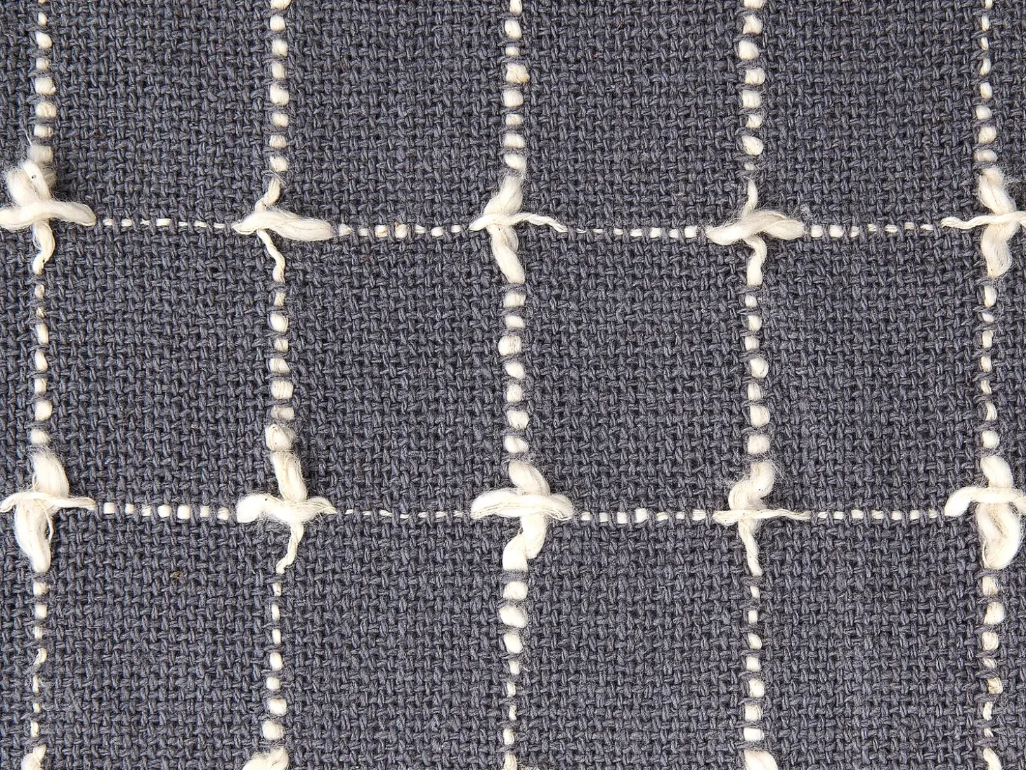 Plaid YASAM Bomuld 125 x 150 cm Sand Beige