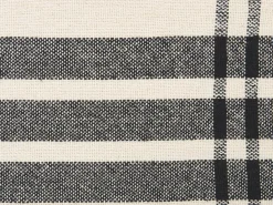 Plaid YUVALI Bomuld 130 x 170 cm Hvid