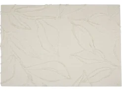 Plaid ACACIA Bomuld 130 x 160 cm Beige