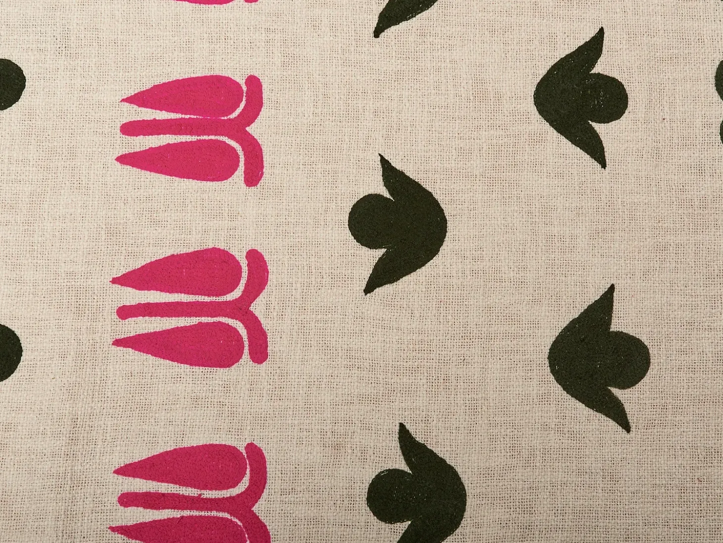 Plaid ANAND Bomuld 130 x 180 cm Multifarvet
