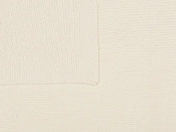 Plaid ASAKA Bomuld 130 x 180 cm Beige