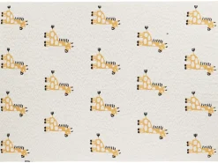 Plaid CHILARI Bomuld 130 x 170 cm Beige