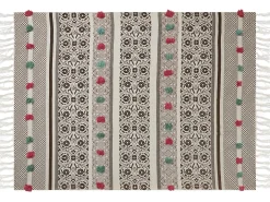 Plaid CHINSURAH Bomuld 130 x 180 cm Brun