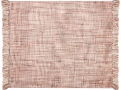 Plaid DEURALI 125 x 150 cm Brun