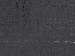 Plaid FETHIYE Bomuld 140 x 170 cm Mørkegrå