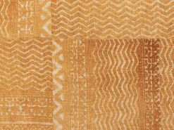 Plaid FIROZABAD Bomuld 130 x 180 cm Orange