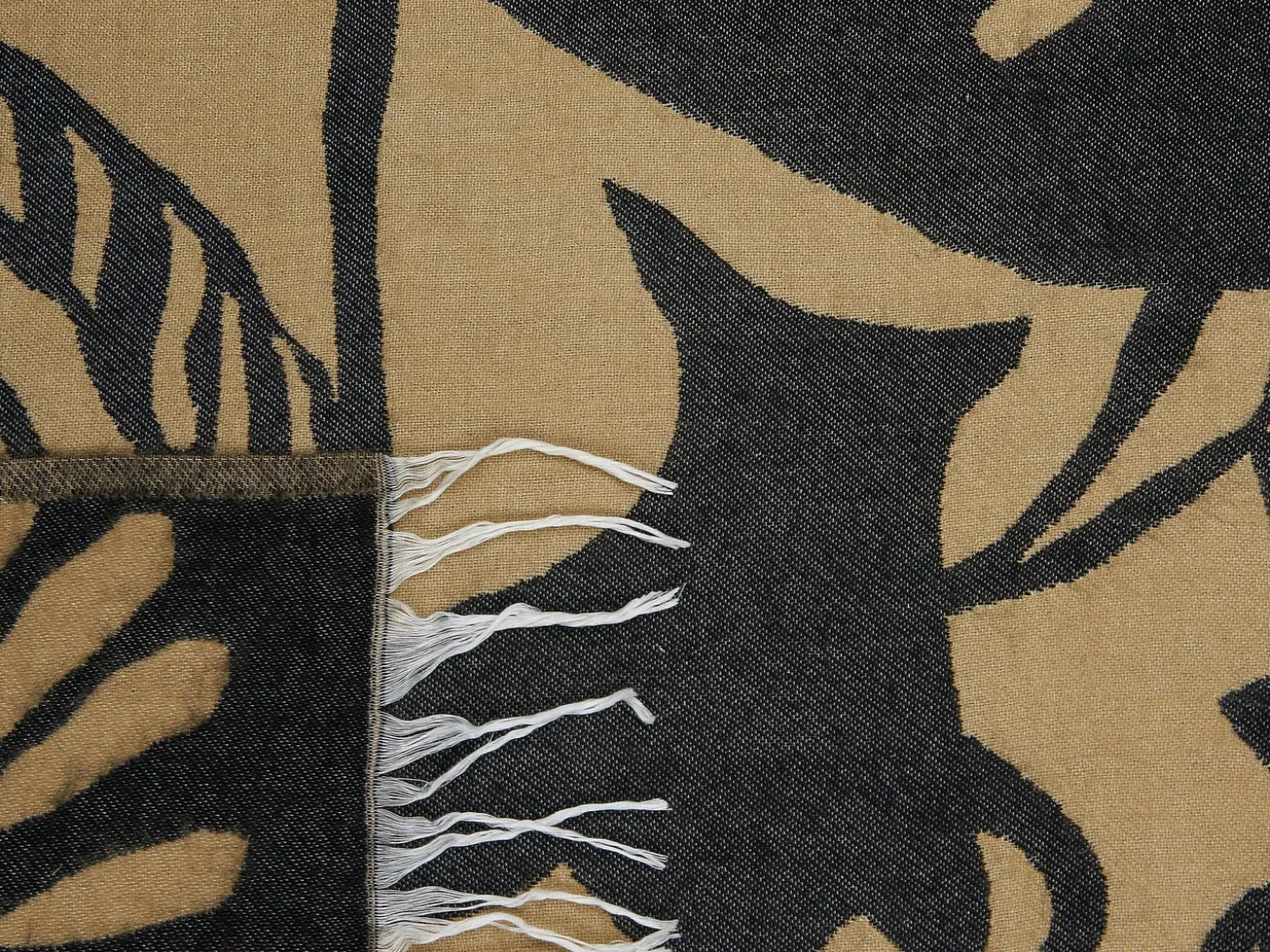 Plaid KUDIYA 130 x 170 cm Beige