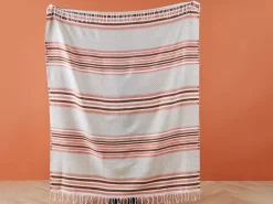 Plaid MAGAR 130 x 170 cm Beige