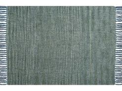 Plaid PAIRE 130 x 170 cm Blågrøn