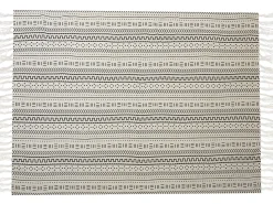 Plaid PANVEL Bomuld 130 x 180 cm Hvid