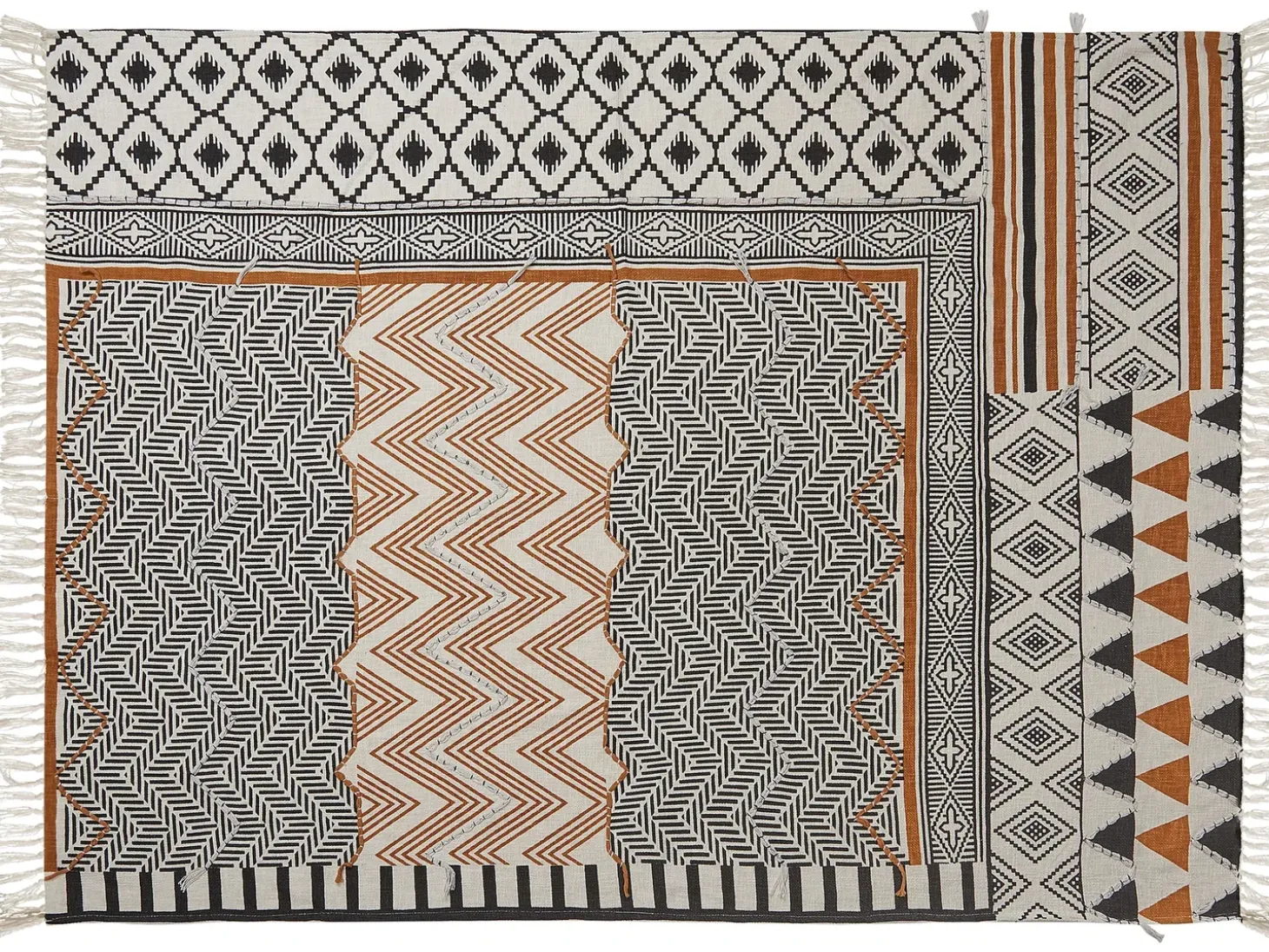 Plaid PRODDATUR Bomuld 130 x 180 cm Multifarvet