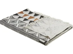 Plaid PRODDATUR Bomuld 130 x 180 cm Multifarvet